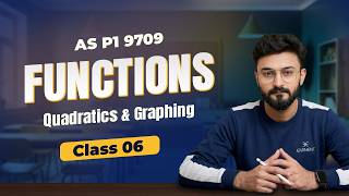 Inverse Quadratic Functions: Algebra & Sketching | Class 06 | AS Level P1 9709 | MathvsArham