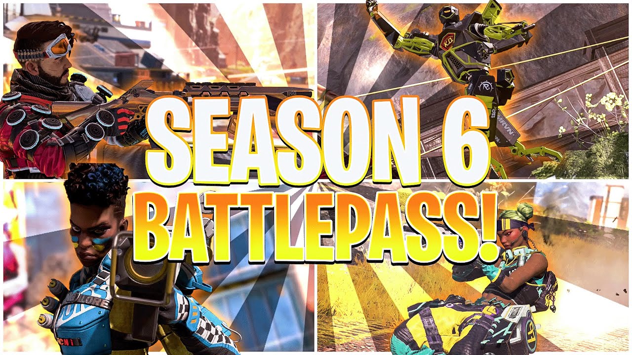 Season 6 BATTLE PASS REVIEW - Apex Legends