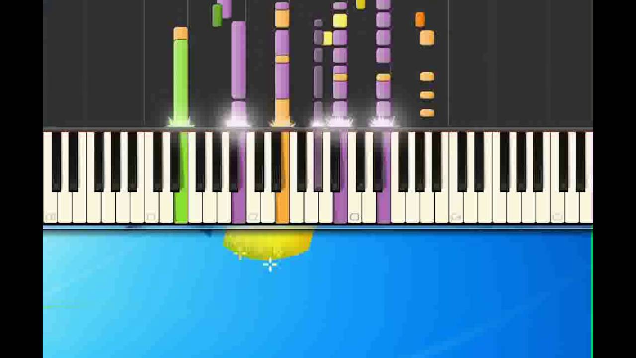 Candle in the wind Princess Diana Elton John [Piano tutorial by