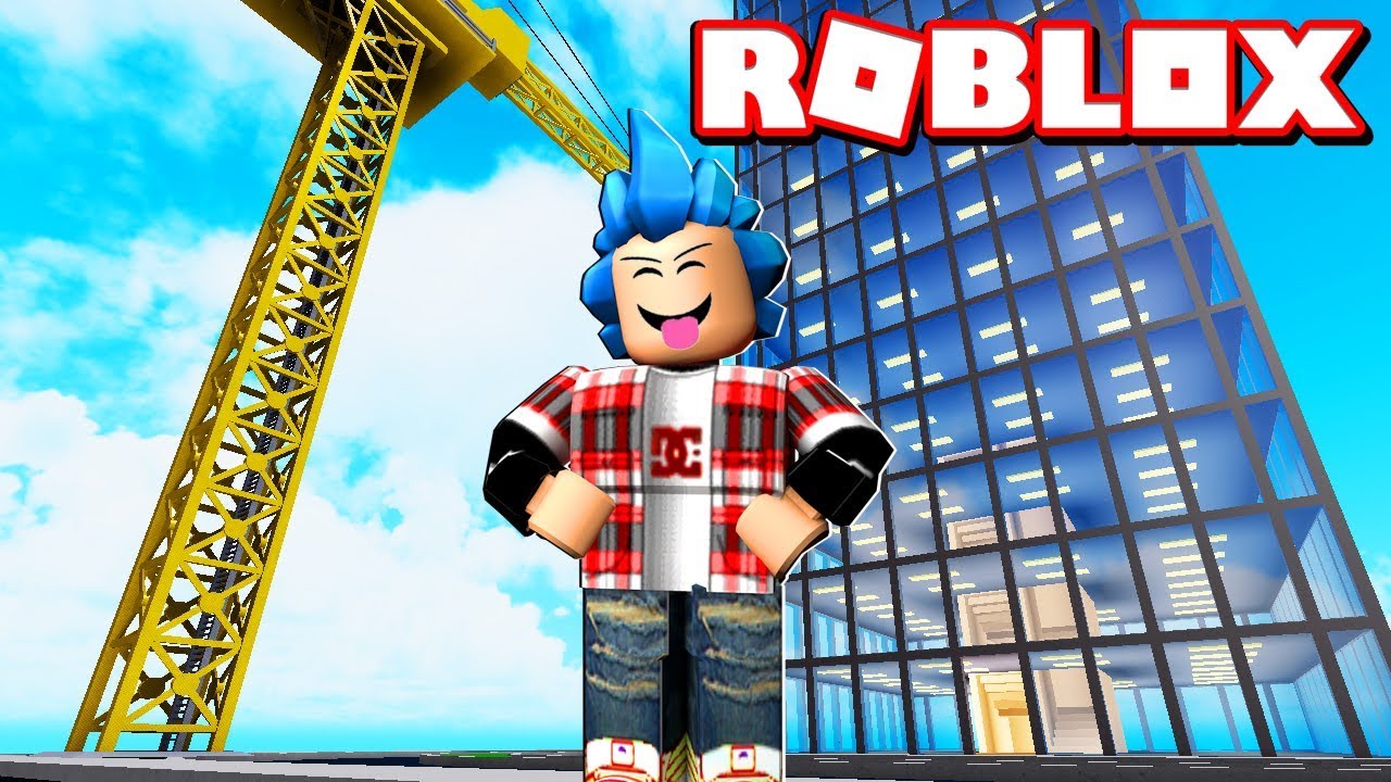 Virei um CONSTRUTOR e fiz SUPER CONSTRUÇÕES em Roblox Building Simulator 2  📱🎮 