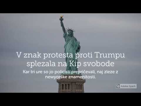 Video: Na Katero Smer Gleda Kip Svobode?