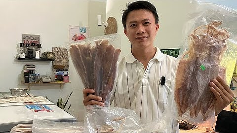 Hải sản khô Đặc khu Phú Quý thơm ngon cho nhà hàng.