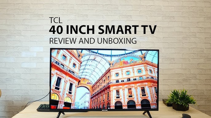 TCL 40 HD SMART LED TV with Roku  Set Up & Review (40S325 & 40S334) 