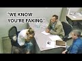 When A Suspect Fakes Crying During An Interrogation