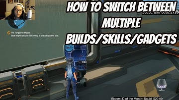 How To Swap Builds/Gadgets/Skills In SAO Fatal Bullet [SAO Fatal Bullet]
