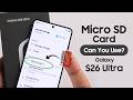 Can You Use a Micro SD Card on Galaxy S26 Ultra? Storage Expansion Guide - Fix369