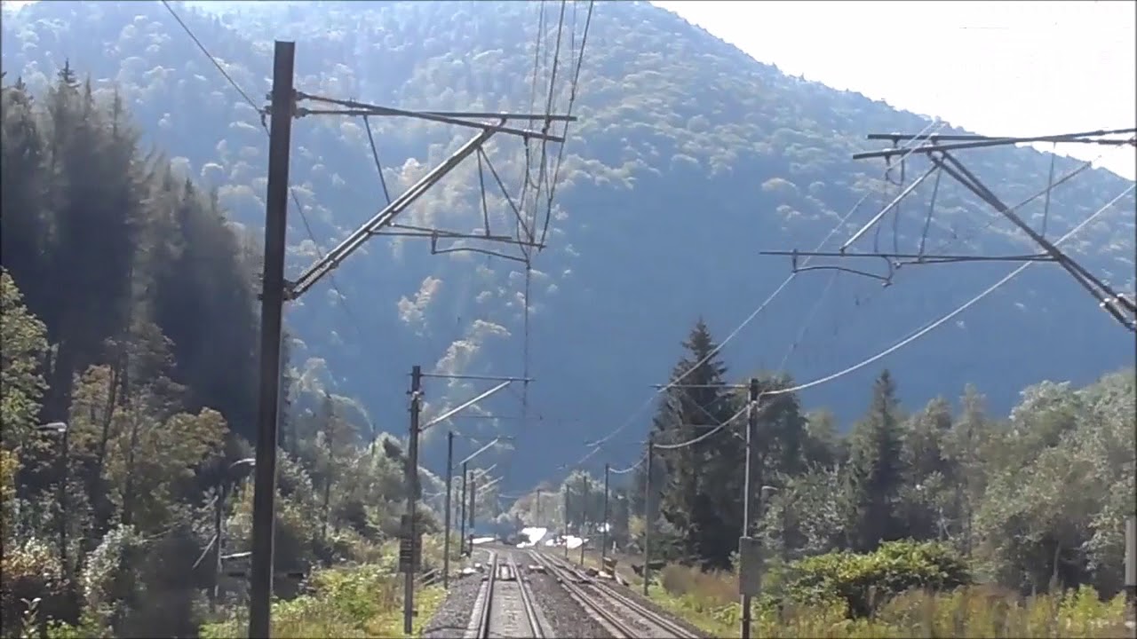 BACK VAGON VIEW FROM IR1732 GALATI- BRASOV . 17-09-2017.