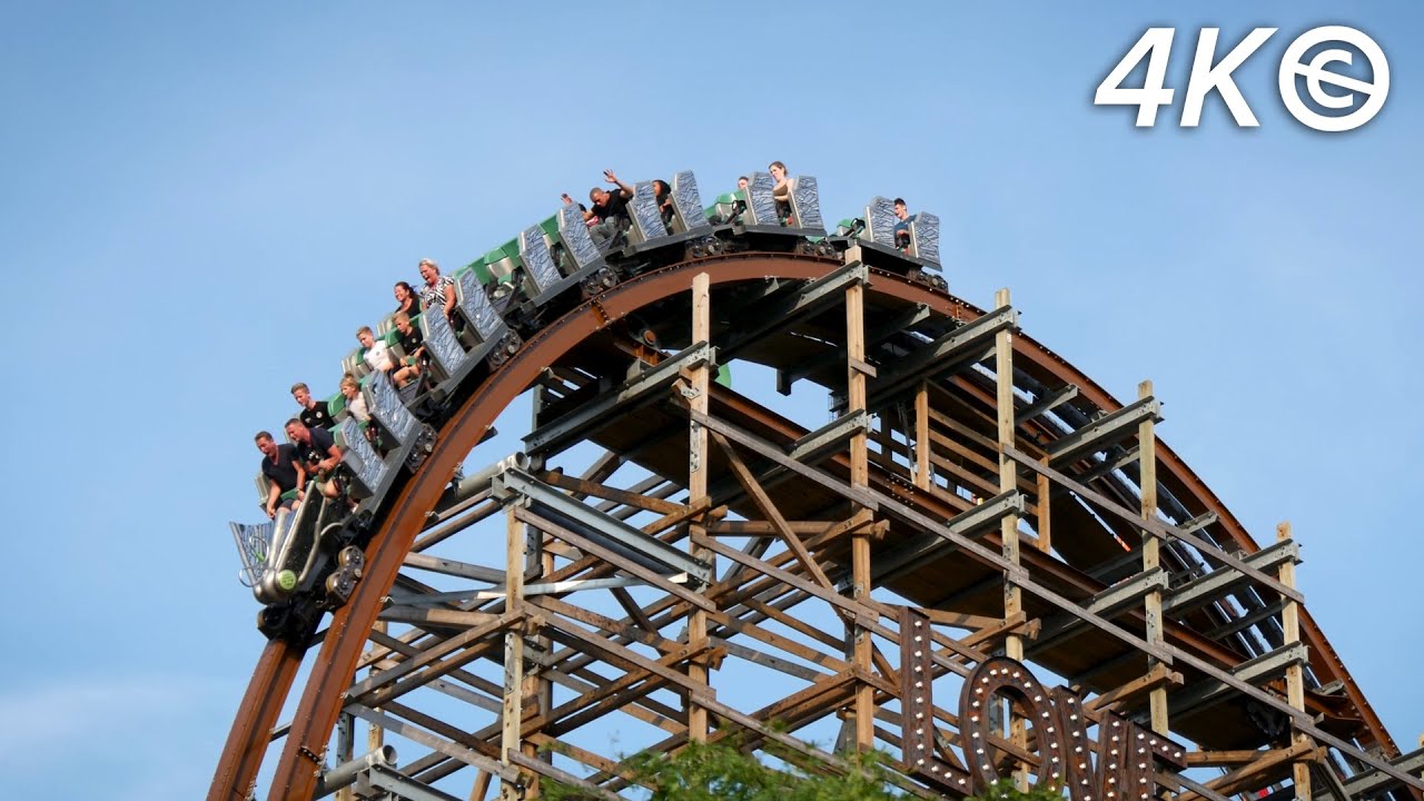 Untamed, Walibi Holland NO COPYRIGHT 4K Offride POV
