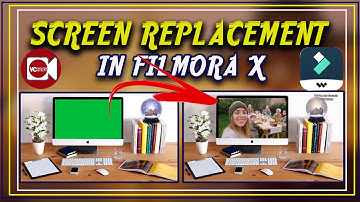 Screen Replacement Effect in Filmora X