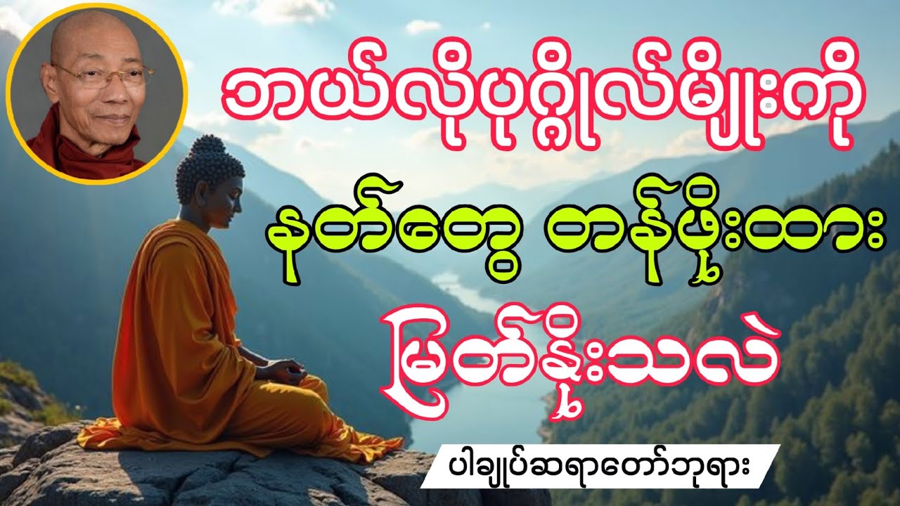 ဘယ်လို ပုဂ္ဂိုလ်မျိုးကို နတ်တွေ တန်ဖိုးထားမြတ်နိုးသလဲ..(ပါချုပ်ဆရာတော်ဘုရား)..#တရားတော်များ 