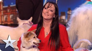 Britain’s Got Talent 2020 Dog rescuer AMANDA and her dog MIRACLE BEST TALENTS EVER