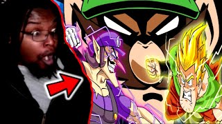 🎵 One Jump Man vs Shaggy Ball Z (Part 4) 🎵 [Mashed] DB Reaction