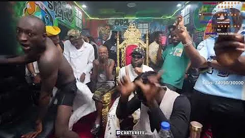 The moment Davido brought his new artist to perform on carter Efe livestream #lifeisbutadream #fyp 