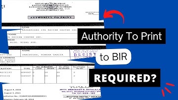 BIR Authority to Print (ATP) | Billing Statement or Statement of Account 😊