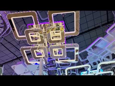 Светодиодные хрустальные люстры