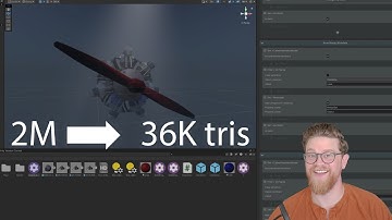 2M to Under 50k triangle count in 30 minutes?! Using Unity