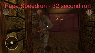 Papa - The horror game - speedrun screenshot 3