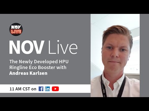 NOV Live | The Newly Developed HPU Ringline Eco Booster with Andreas Karlsen