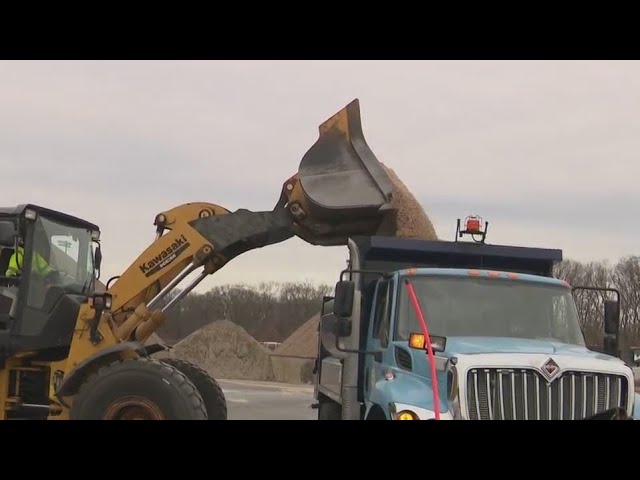 Nassau Officials Prepare For Snow On Long Island