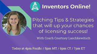 Pitching Tips & Strategies That Will Up Your Chances Of Licensing Success!