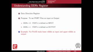 eYRDC: I/O Interfacing