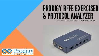 Rffe Protocol Analyzer Exerciser Brief Demo Prodigy Technovations