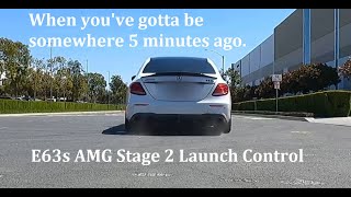 E63s AMG launch full stage 2 w\/downpipes 2.7 0-60mph