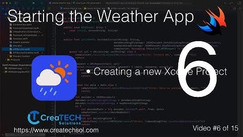 SwiftUI Weather App 6: Creating the Mobile App