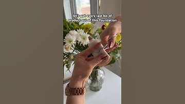 project panning a foundation means using up every drop 👀