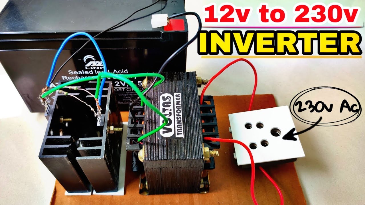 how to make a powerful inverter at home 100w🔥🔥|in malayalam|🔥🔥 - YouTube