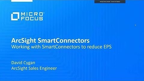 Reduce EPS and Storage with ArcSight Smart Connectors