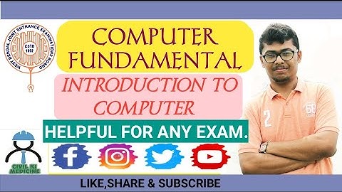 BASIC COMPUTER (COMPUTER APPLICATION) II WBPCB II JELET II DIPLOMA & B.TECH