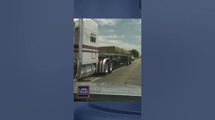 Suspect Crashes Stolen Cop Car into Semi-Truck During High-Speed Chase