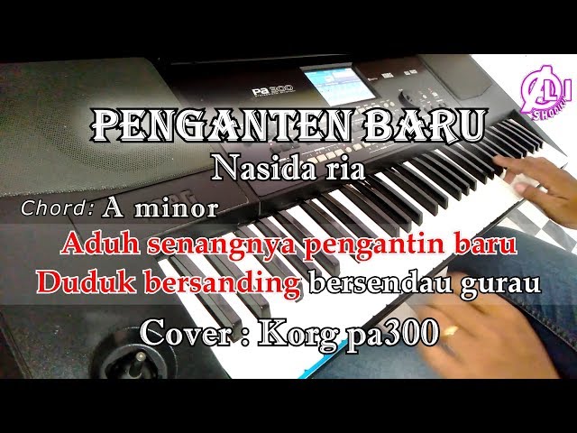PENGANTEN BARU - Nasida Ria - Karaoke Qasidah Korg pa300 class=