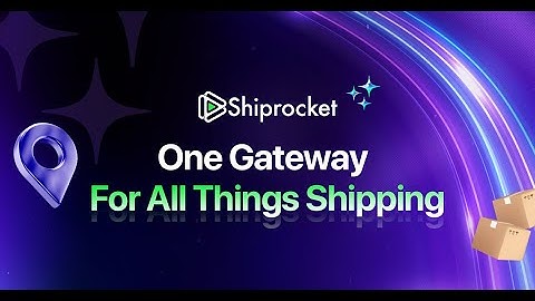 The Smarter Way to Ship, Scale & Grow | Meet the Shiprocket API