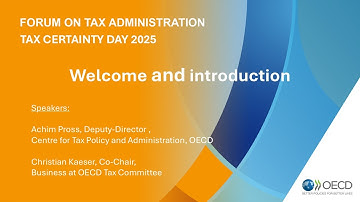 OECD Tax Certainty Day 2025