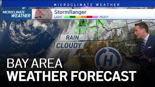 Bay Area Forecast: Clouds and Rain Chances This Week