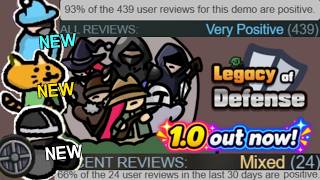 This roguelite got released in 1.0 and this is the only video covering it and the reviews tanked