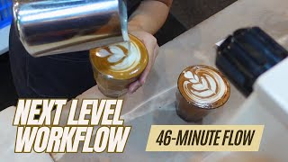 Barista Workflow: A Peaceful Day in Sydney Cafe