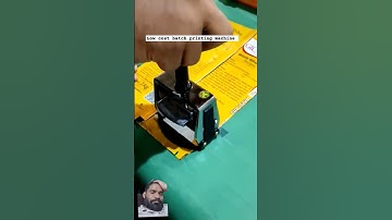 Low cost batch code printing #shorts #trending #short #viralvideo #short #barcodeprinter