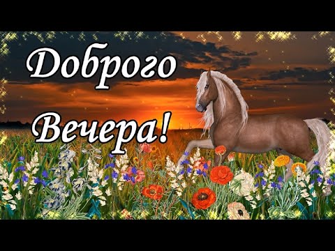Доброго Чарующего Вечера! Красивое музыкальное пожелание С Добрым Вечером!