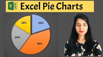How to Create Pie Charts in Excel  |  Excel Pie Charts