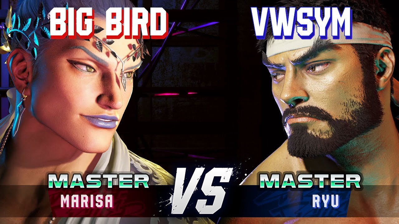 SF6 ▰ BIG BIRD (Marisa) vs VWSYM (Ryu) ▰ High Level Gameplay