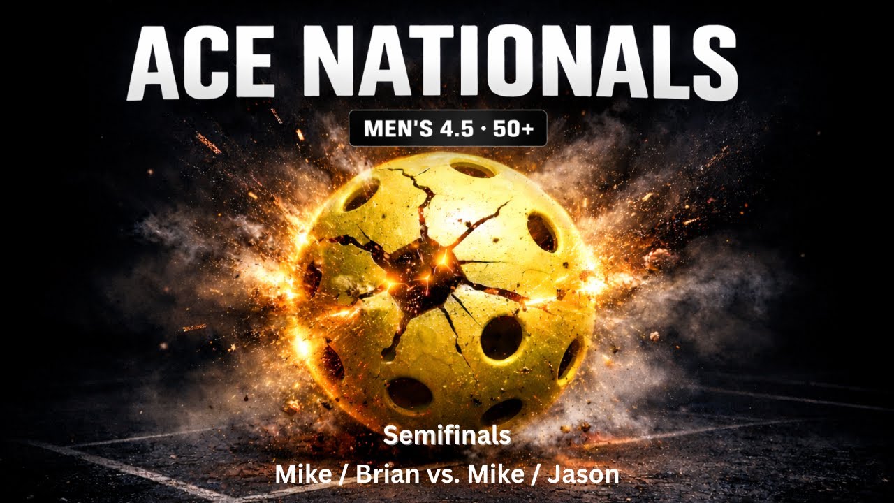 2026 Ace Pickleball Nationals - Men's Over 50 4.5 - Semifinals - Game 1