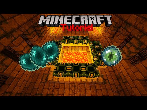 Trouver le Stronghold ( Et le Portail de l'End ) - Tuto Minecraft