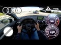 AUDI A3 40TFSI / 2.0TFSI 190HP | TOP SPEED ON GERMAN NO LIMIT AUTOBAHN | 245 km/h