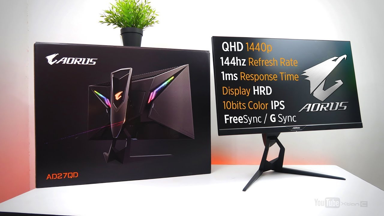 Vlog Aorus Ad27qd 27 1440p 144hz Ips Gaming Monitor Unboxing Overview Ph Youtube