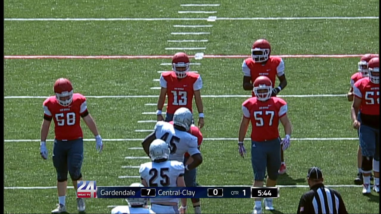 2018 gridiron challenge clay central lawrence co youtube