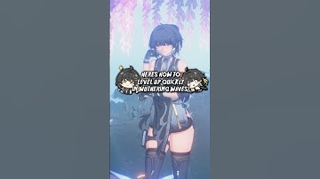 HOW TO LEVEL UP FAST IN WUTHERING WAVES #wutheringwaves