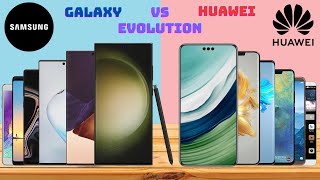 Samsung Galaxy Note vs Huawei Mate Series Evolution With REALISTIC 3D Models!